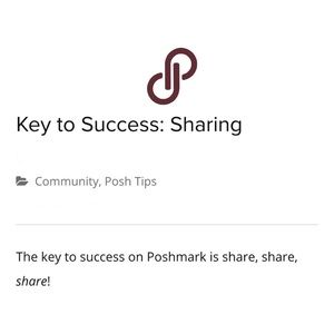 POSH TIPS 💡 #SHARE